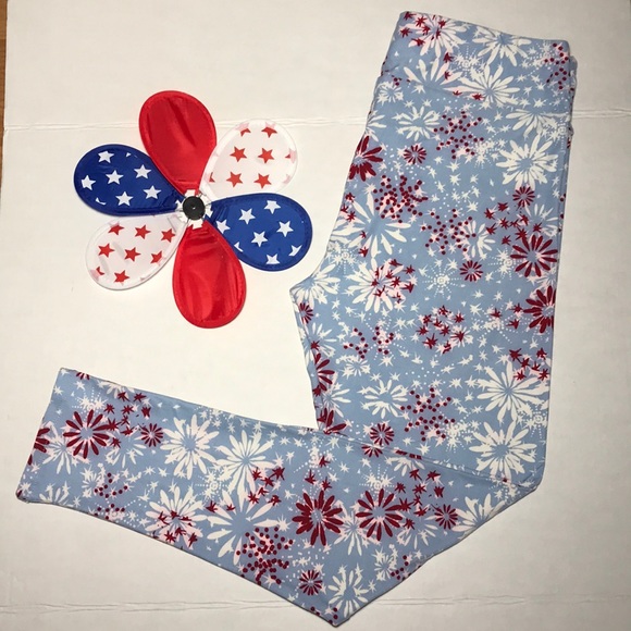 LuLaRoe Pants - LULAROE Fireworks Leggings LuLaRoe Pants - LULAROE Fireworks Leggings